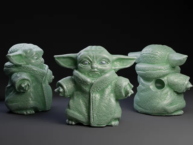 Grogu Netsuke