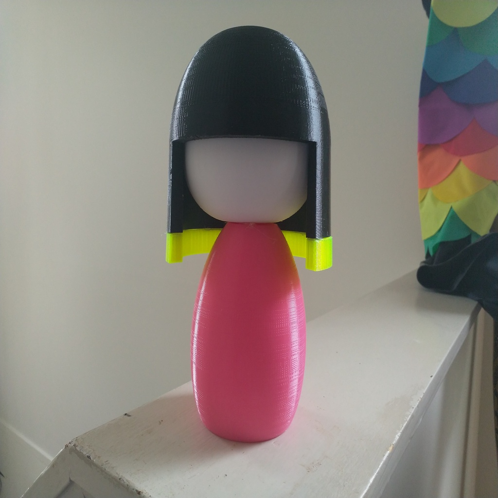 Japanese Doll (ningyo) 人形 multiple color MMU