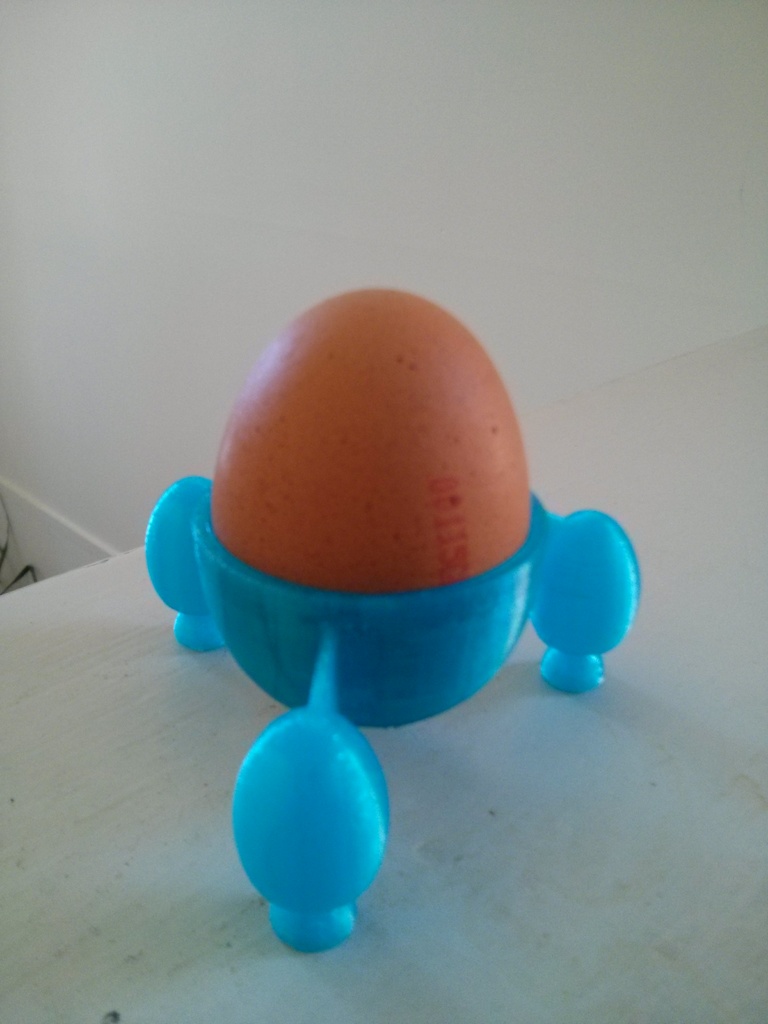 Miniatura 2 do modelo 3D Mars Rocket Egg Cup