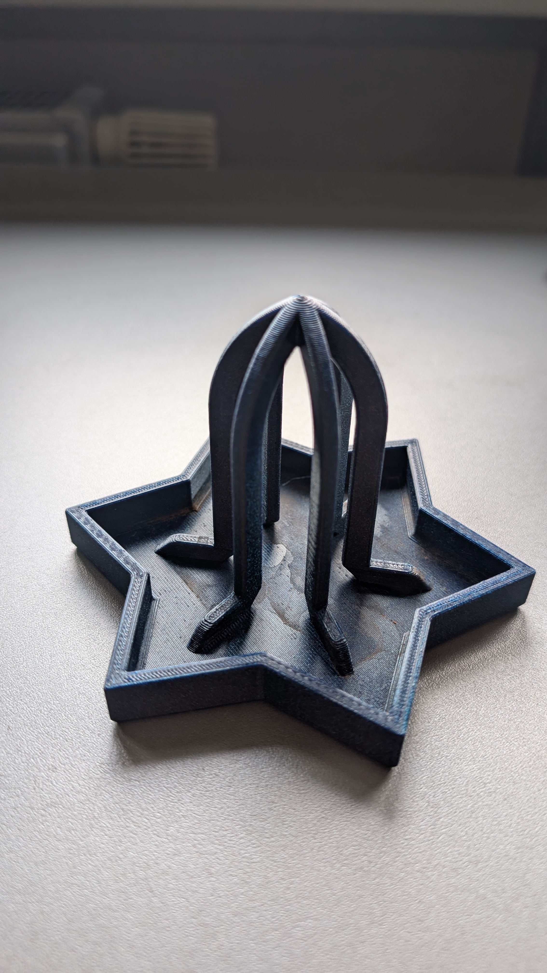 Robust bottle drying stand