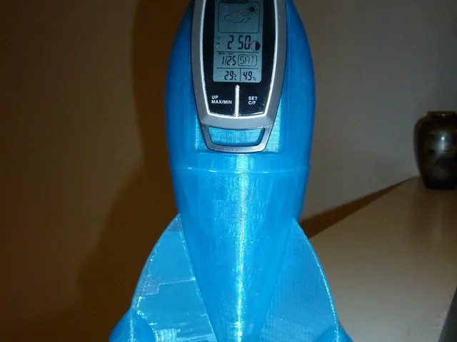Rocket Verns Style Weather Forcast Clock