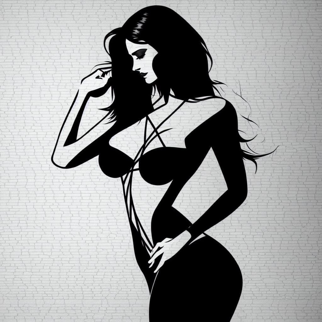 "Dancing Woman" 2D Wall decoration