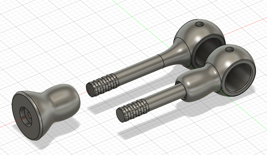 Miniatura 7 do modelo 3D Curtain Rod Support