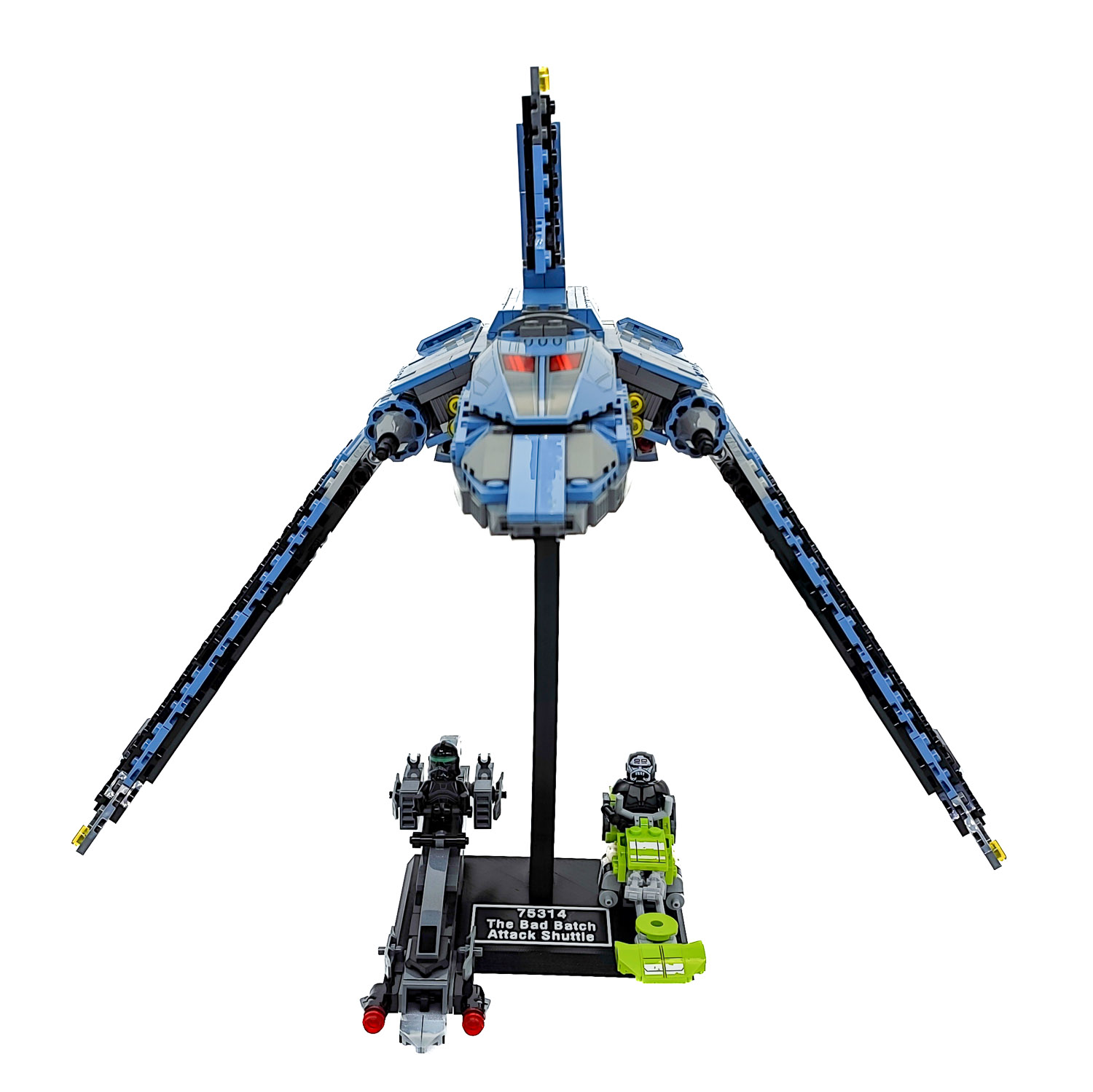 Display Stand for LEGO Star Wars 75314 The Bad Batch Attack Shuttle ...