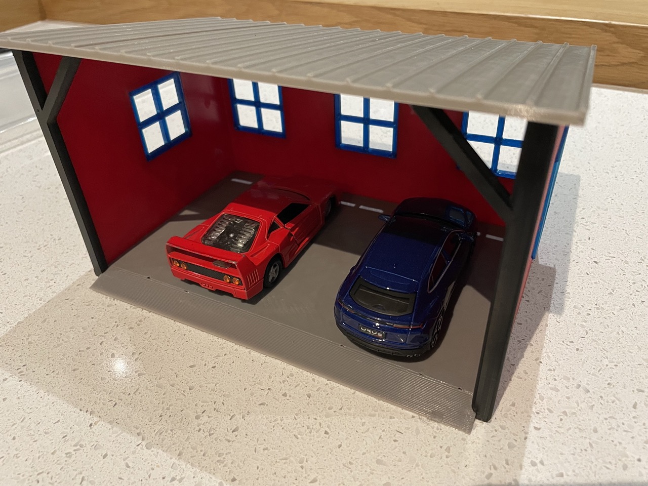 Toy Barn Roof for smaller print beds
