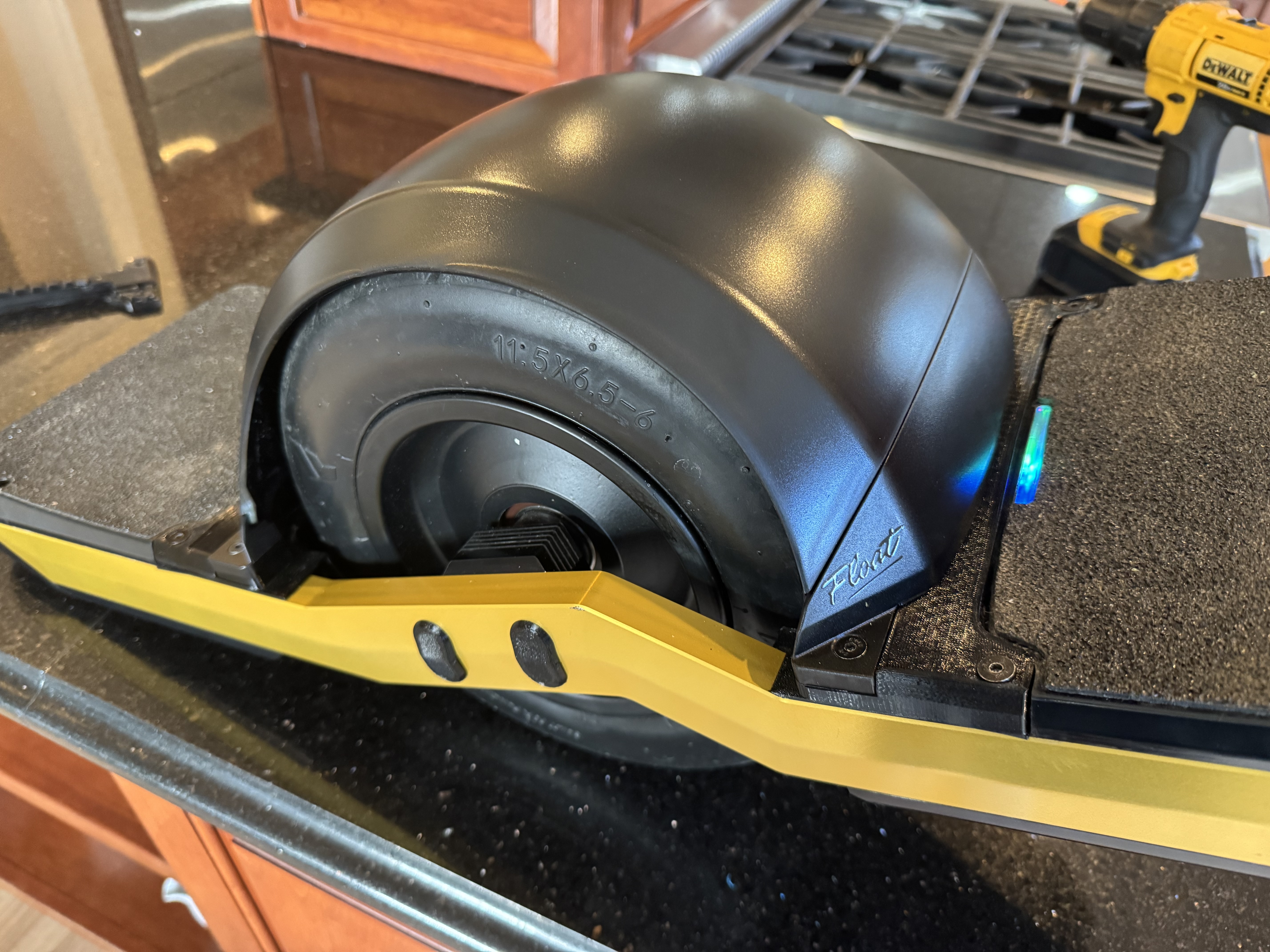 TFL drop top funwheel x7 adapter with optional mudguards
