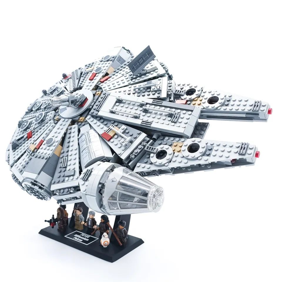 Display Stand for LEGO Star Wars 75257/7965/75105/75212 Millennium
