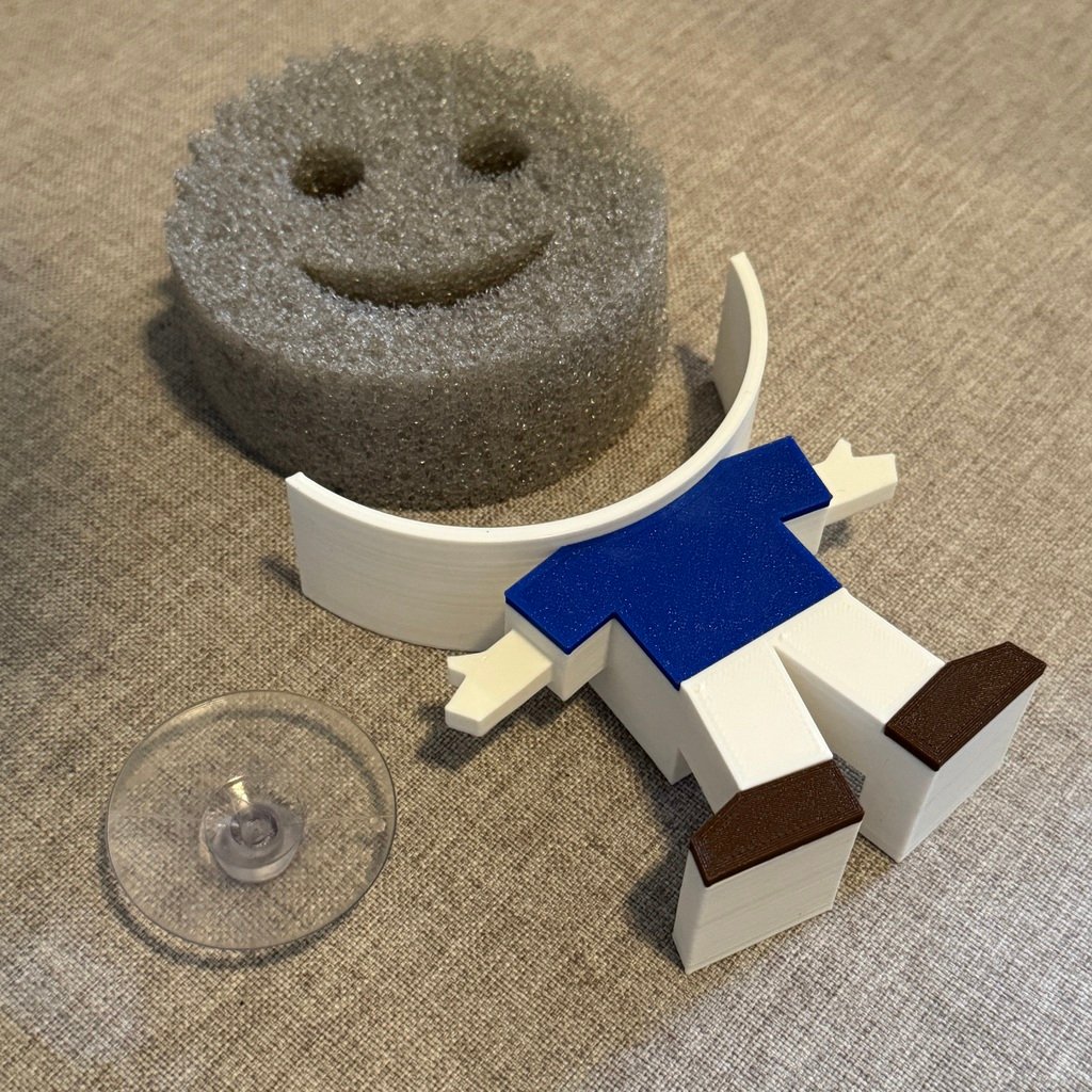 Scrub Daddy Sponge Holder by 3DBrooklyn | Download free STL model ...