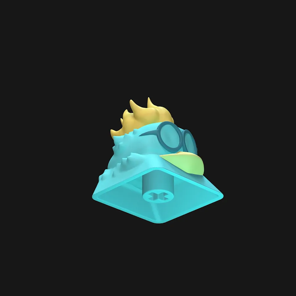 MARCO PHOENIX KEYCAP by Creative Dicks | Download free STL model ...