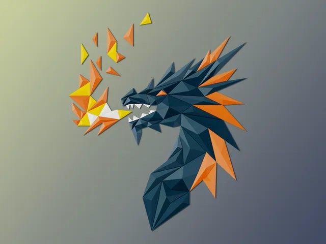 Crystal Dragon Wall Art