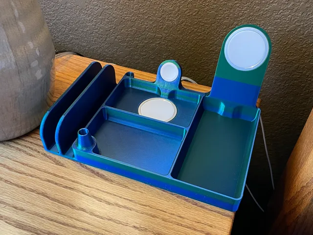 EDC Tray MagSafe iPhone, Apple Watch and AirPods Stand