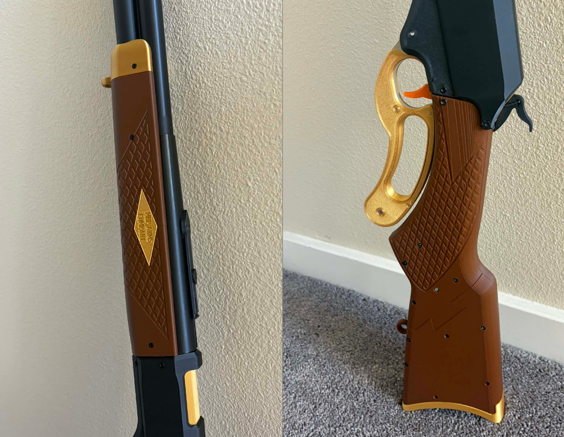 Vulture 1886 Pattern (Nerf blaster mod for MHP's Vulture)