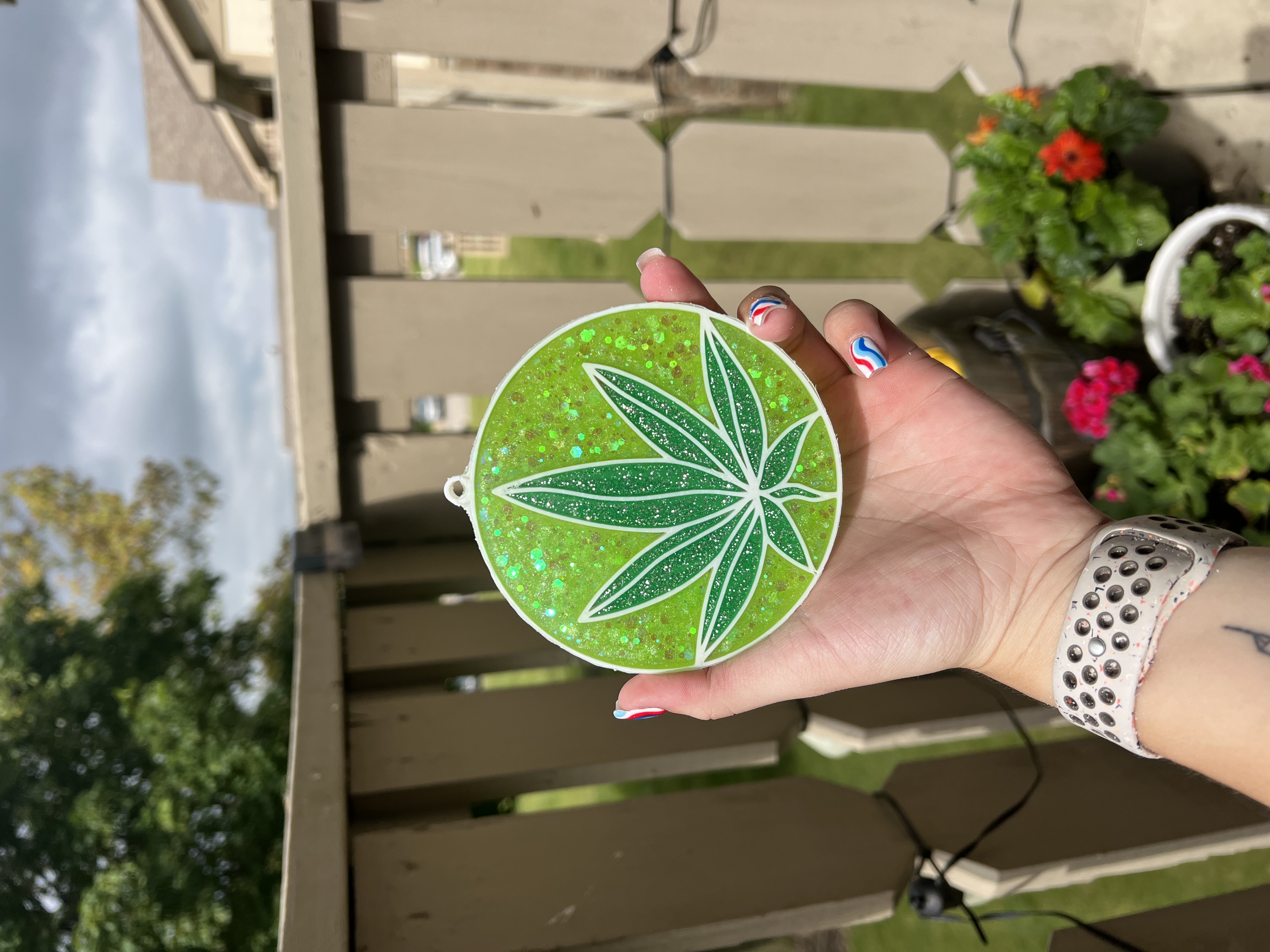 Weed Sun Catcher