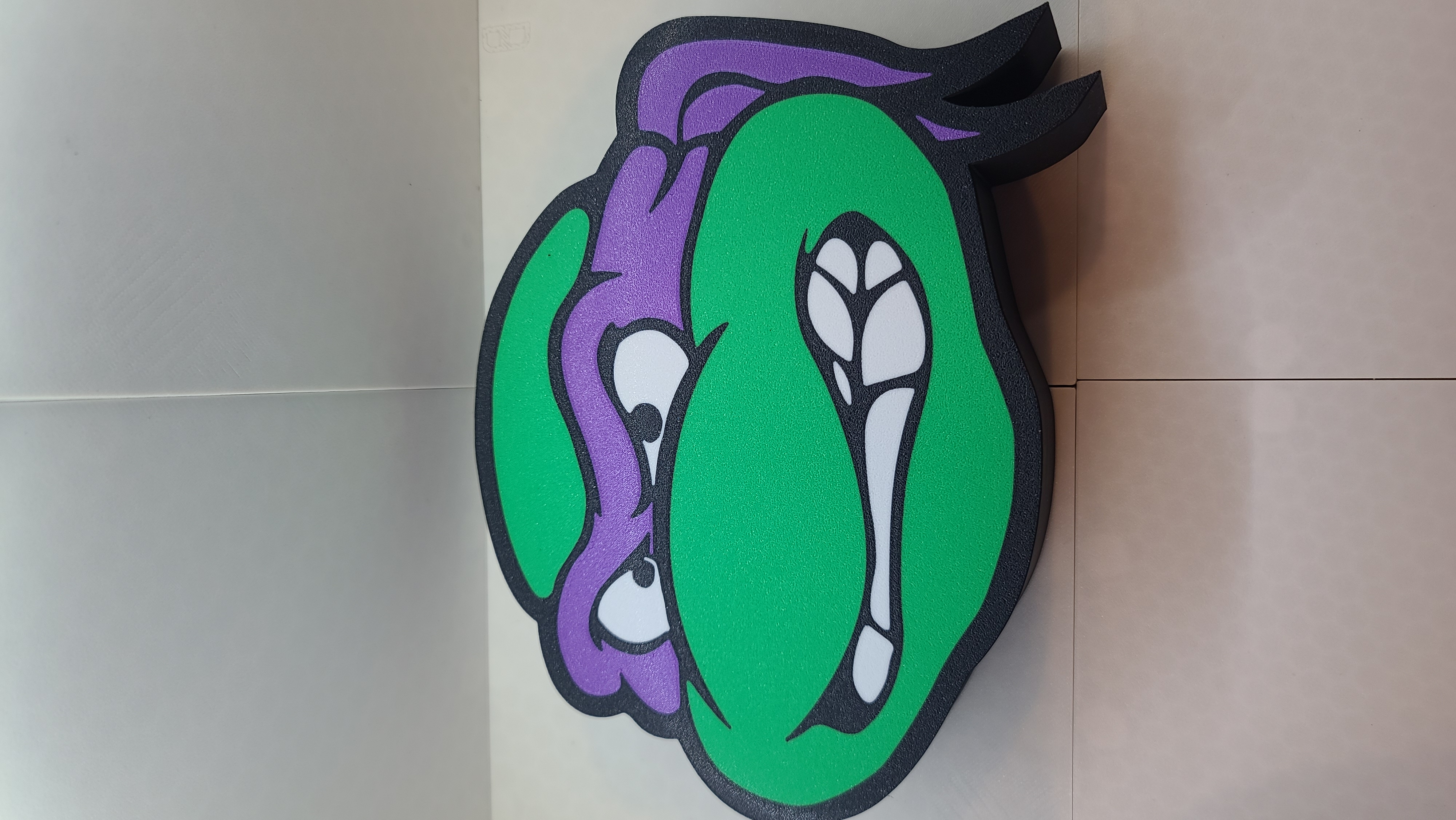 Miniatura 4 do modelo 3D Ninja Turtle Head Lightbox