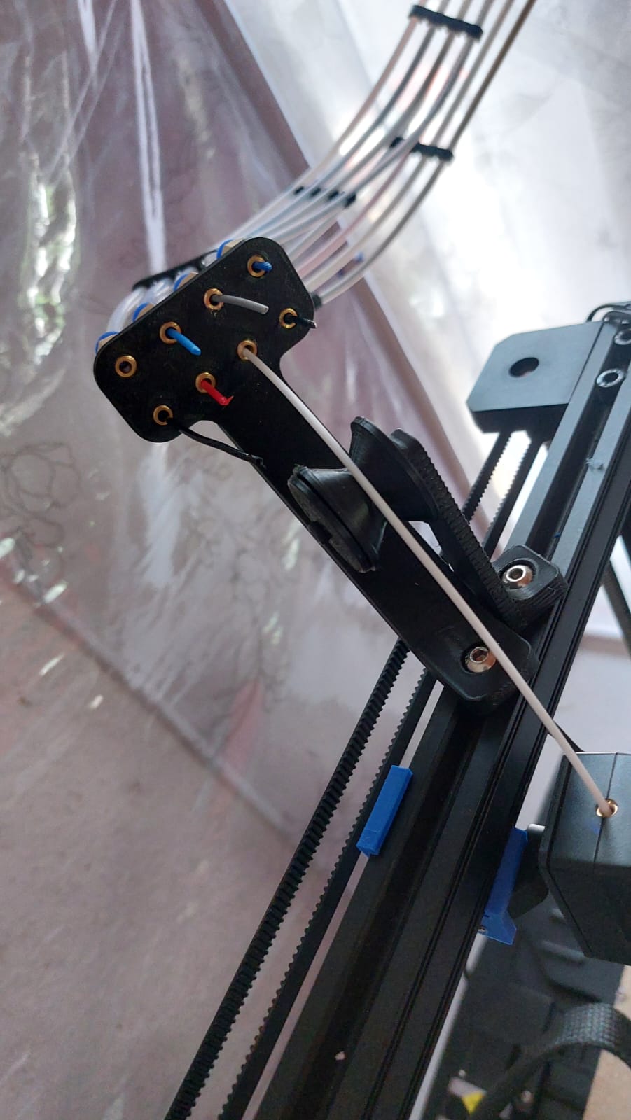 8-strand hub and guide wheel for Ender 3 S1 Pro for PC4 m6 connectors ...