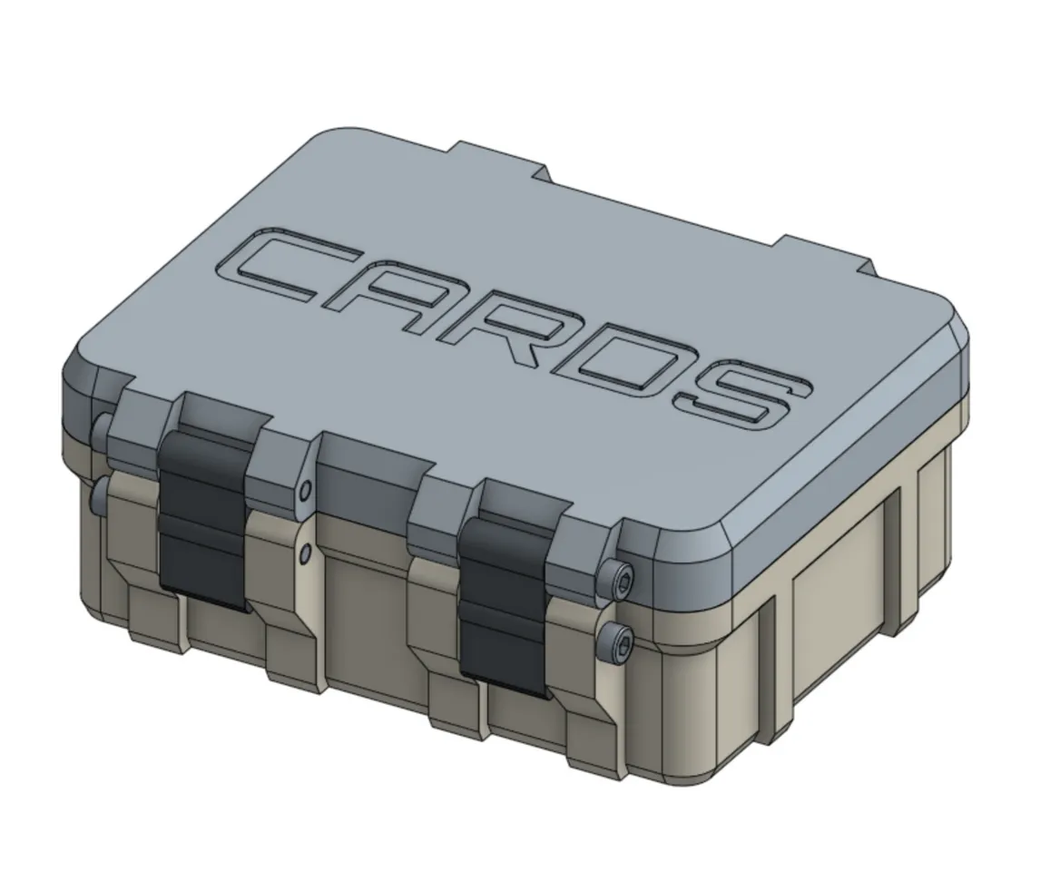 Rugged Box Parametric Configurable OnShape CAD by julianjc84