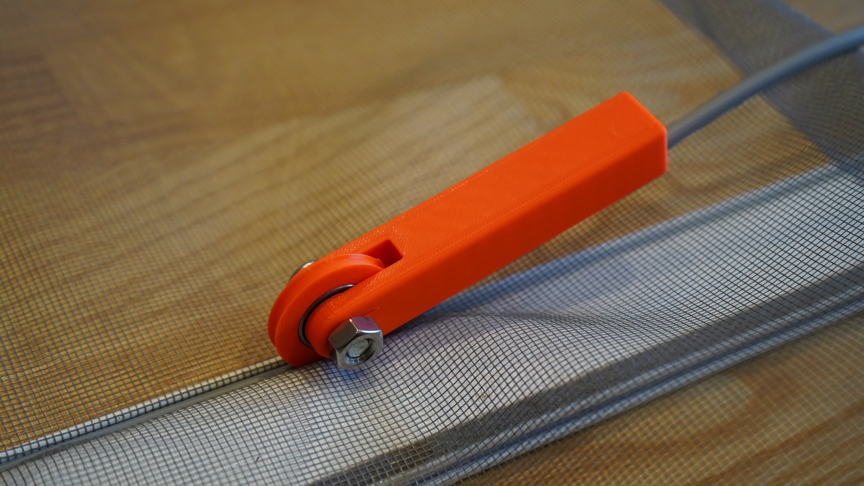 Mosquito/Insect screen mounting tool