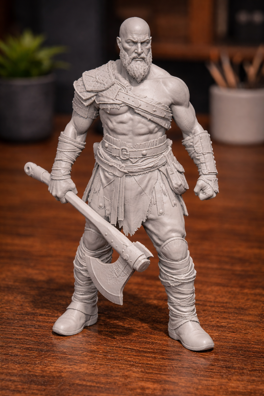 Kratos - God of War Warrior Figurine