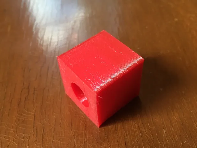 TPU Test Cube Prusa MK3S with Config for Ninjaflex