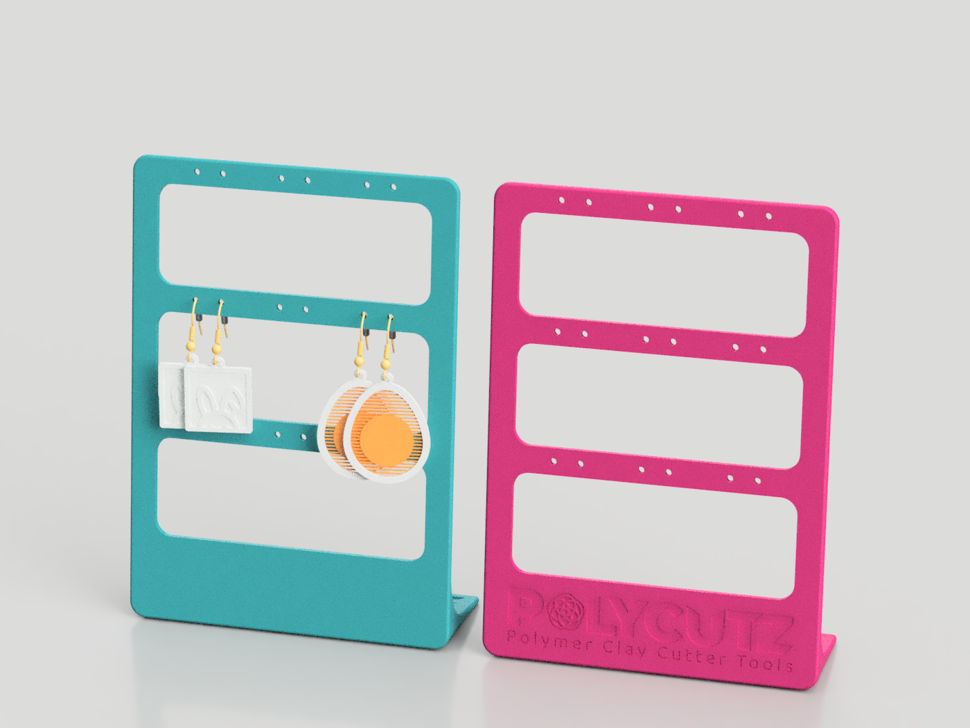 Miniatura 2 do modelo 3D Earring Holder / Earring Stand