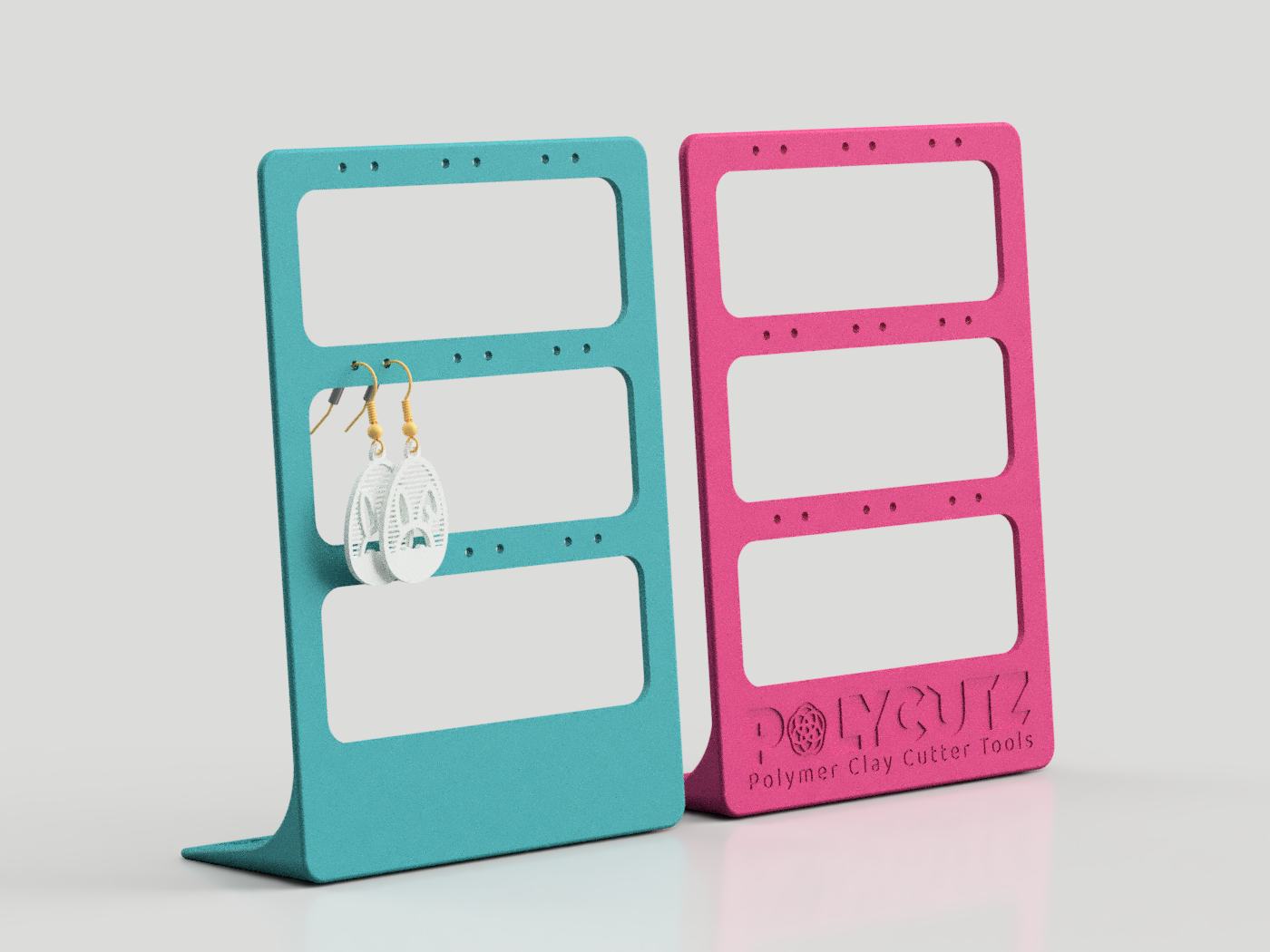 Miniatura 3 do modelo 3D Earring Holder / Earring Stand