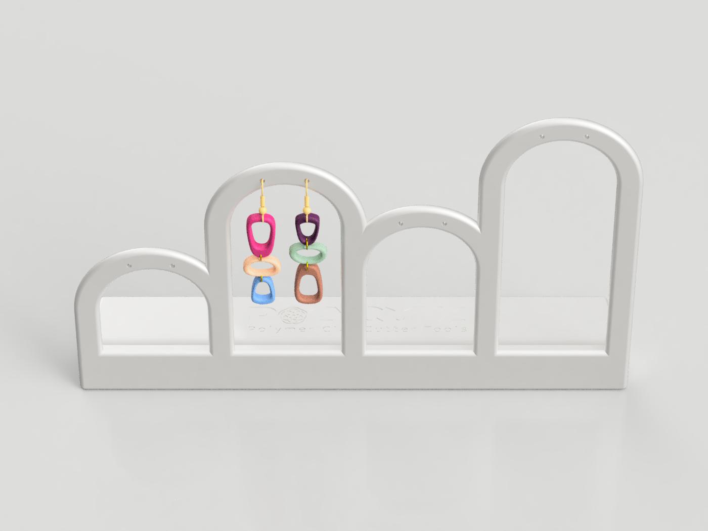 Miniatura 6 do modelo 3D Earring Holder / Earring Stand