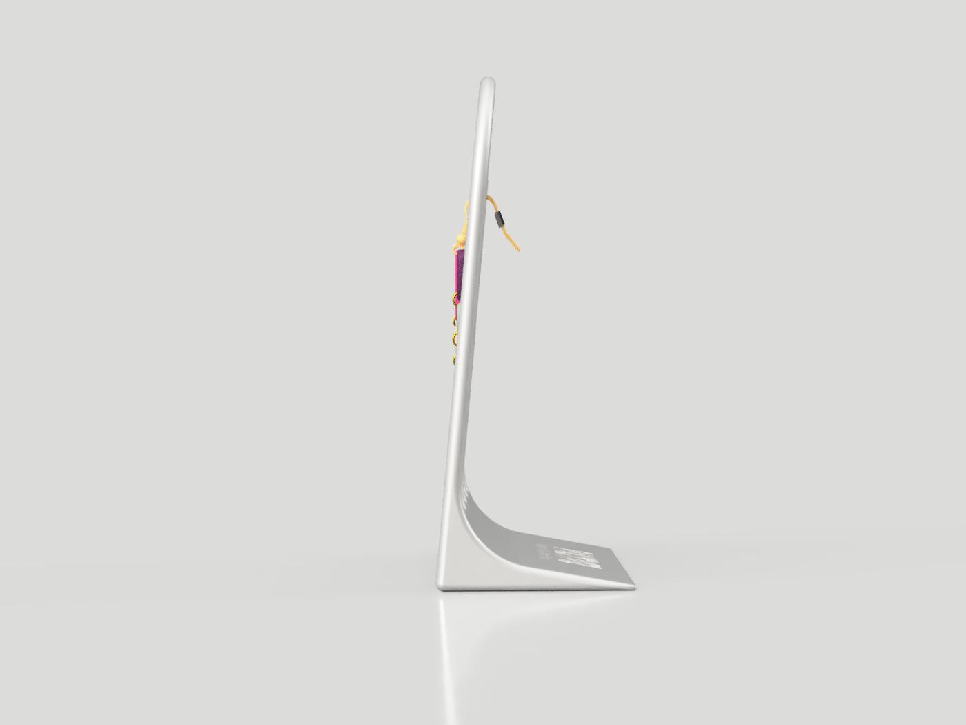 Miniatura 4 do modelo 3D Earring Holder / Earring Stand