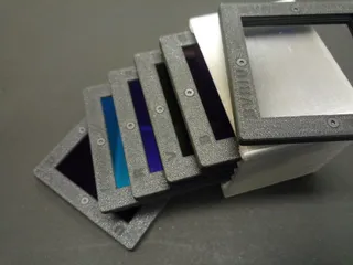 Reduction frame for astronomical filters