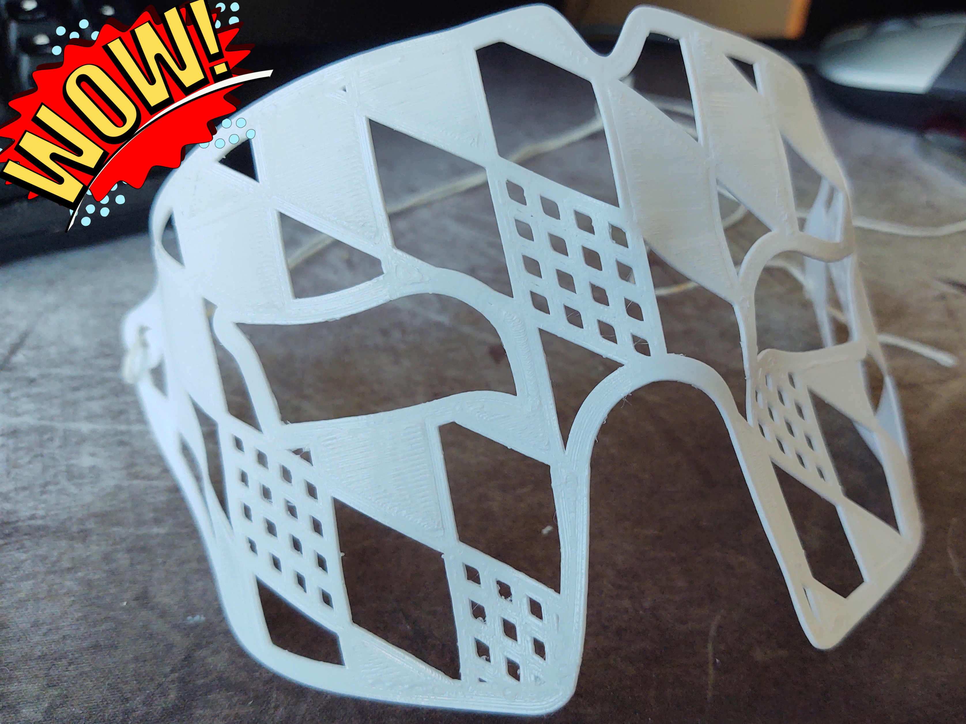 Harlequin Masquerade Mask