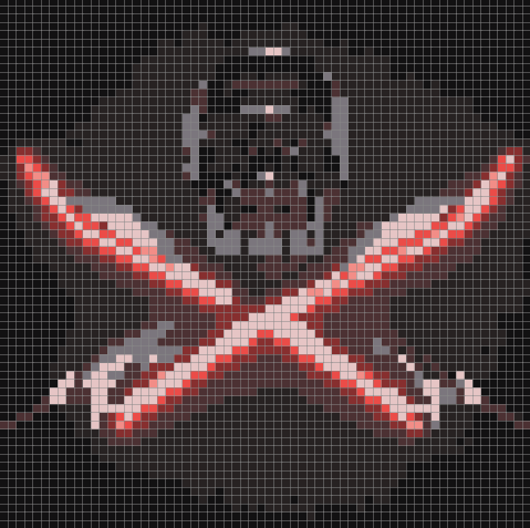 Krasser Totenkopf