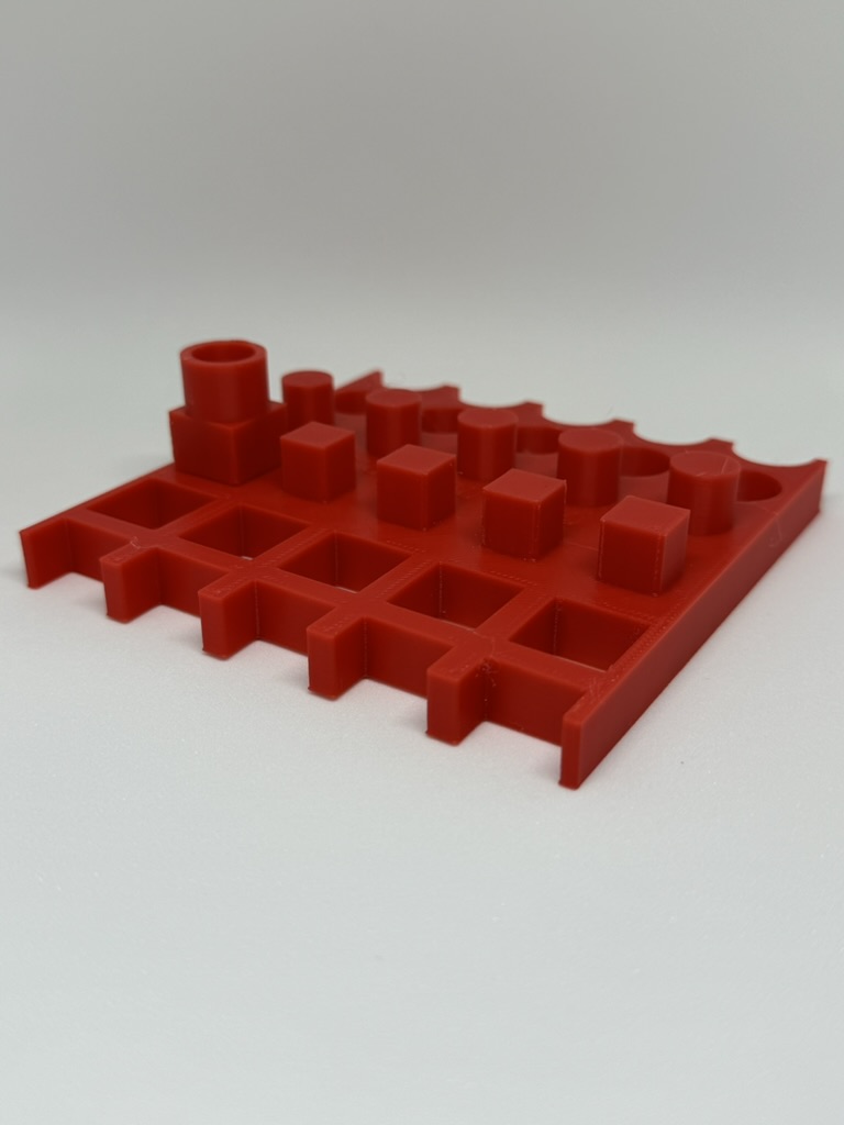 Miniatura 8 do modelo 3D Circle / Square Tolerance tester