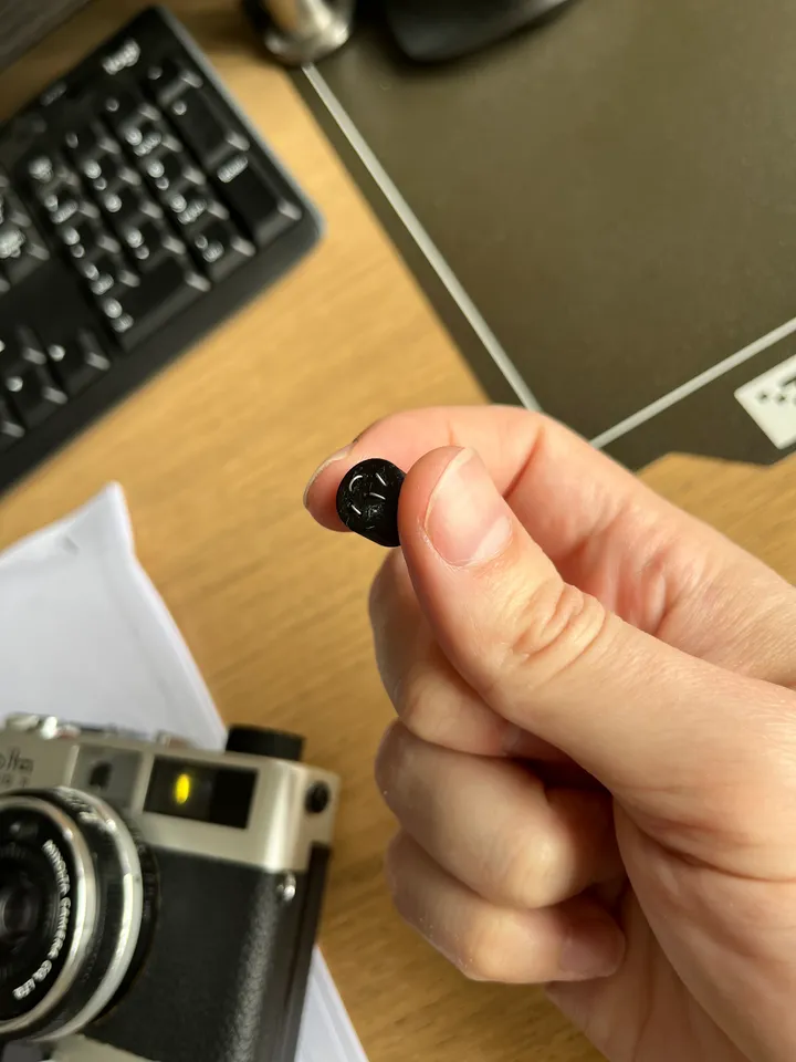 Minolta Hi-Matic F Battery Spacer by B_unit Download free STL