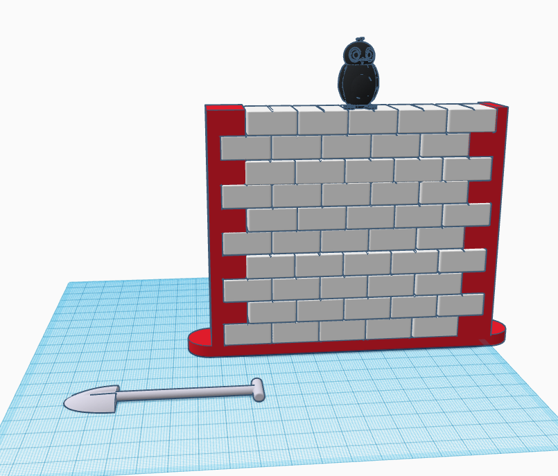 Penguin Pushing Wall Game by Jura Švébiš | Download free STL model