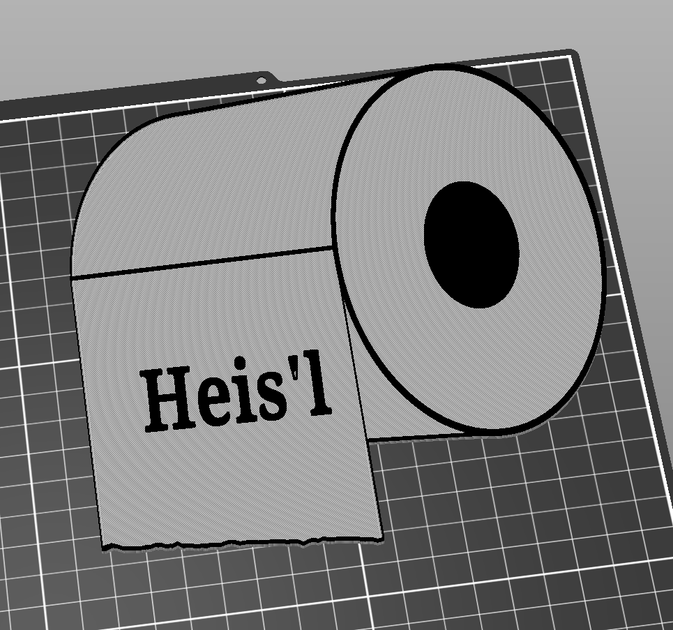 "Heisl" Tuvalet İşareti (Sadece Plastik Aparattır!!!)