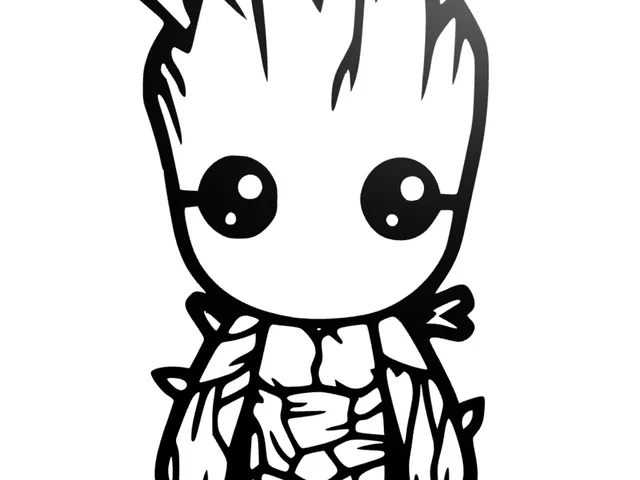Baby groot - wall art