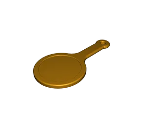 Custom Hand Mirror by PeterCustomCAD | Download free STL model ...