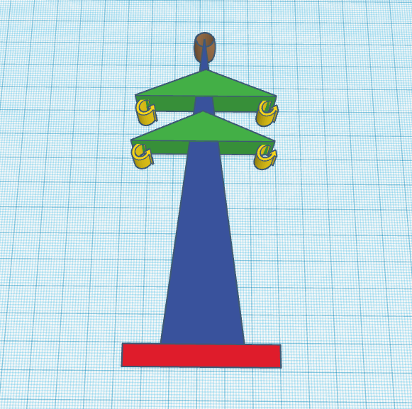 High voltage electricity pylon — miniatura 2