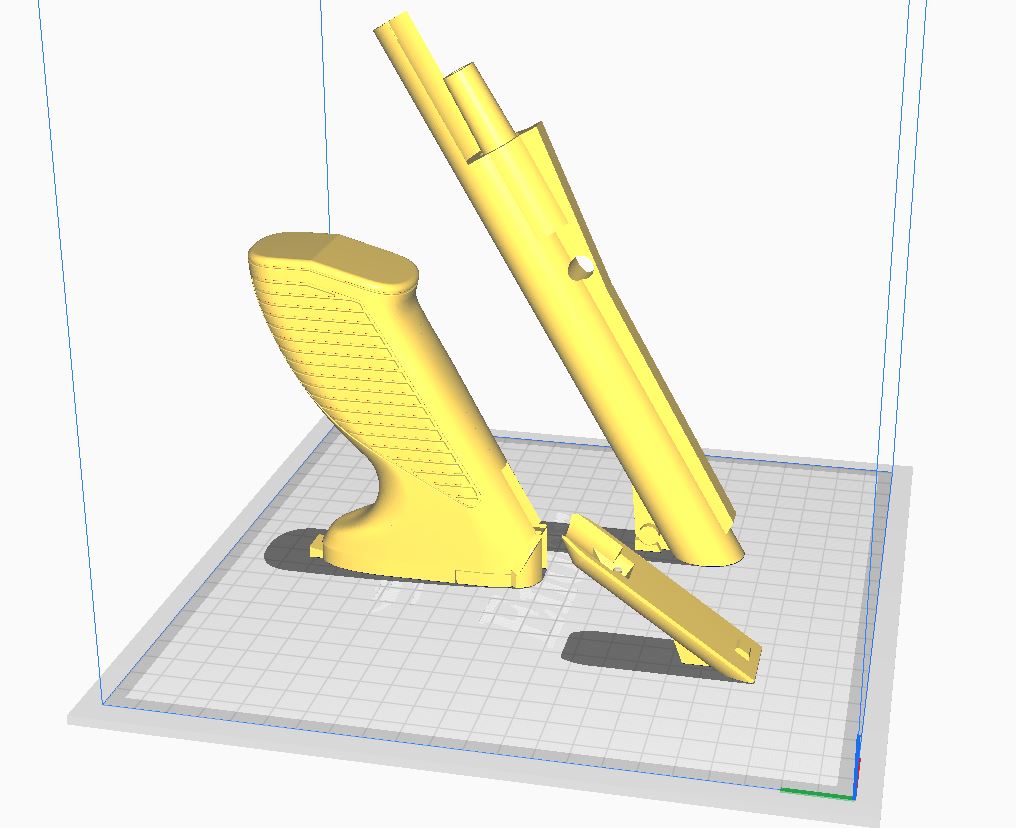 Nintendo Zapper inspired "Snapper" Dart Blaster Shell por Gemeneye