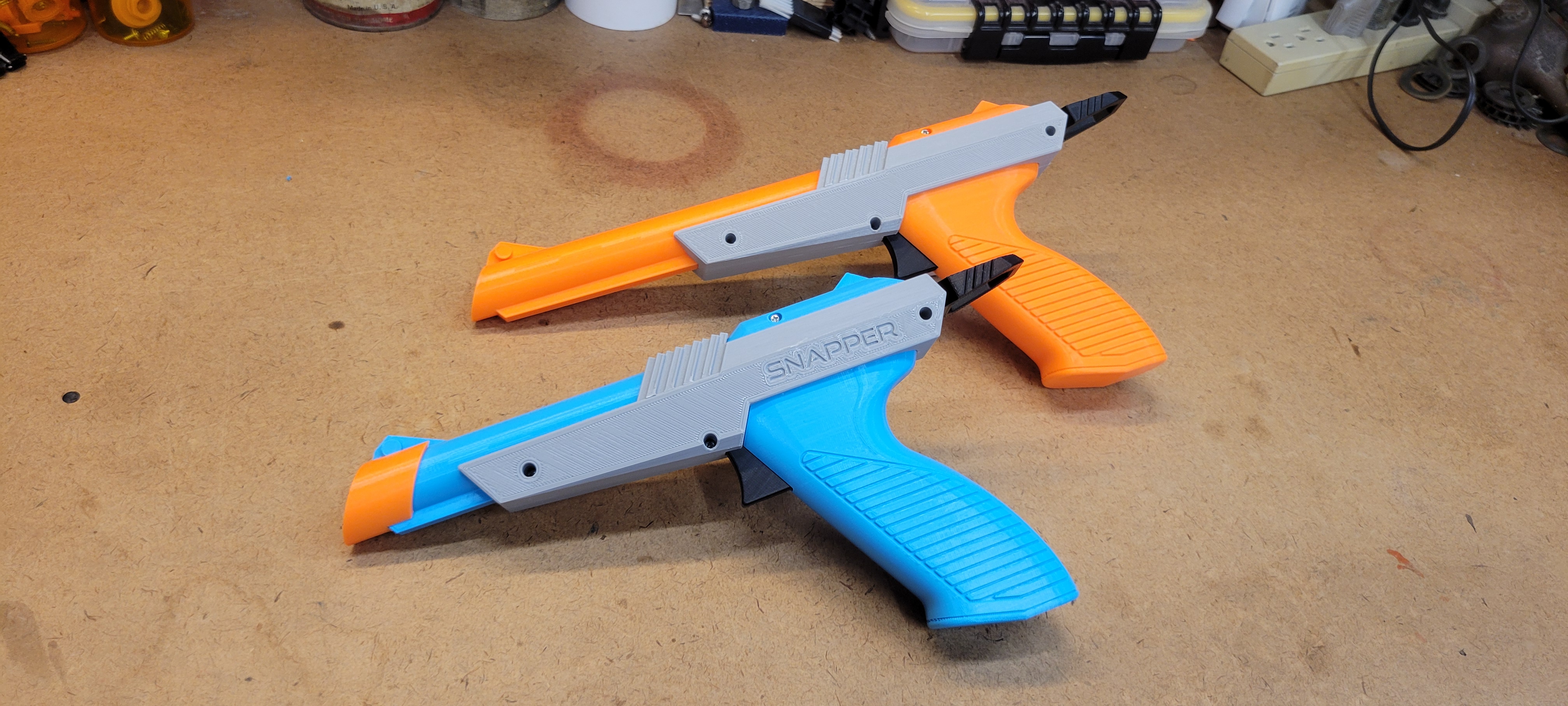Nintendo Zapper inspired "Snapper" Dart Blaster Shell by Gemeneye