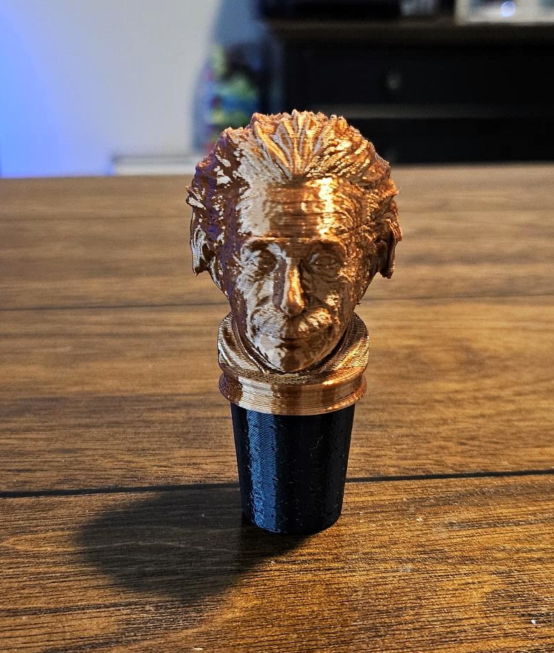 Bottle Stopper - Einstein