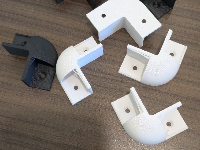 LED channel 90 elbow