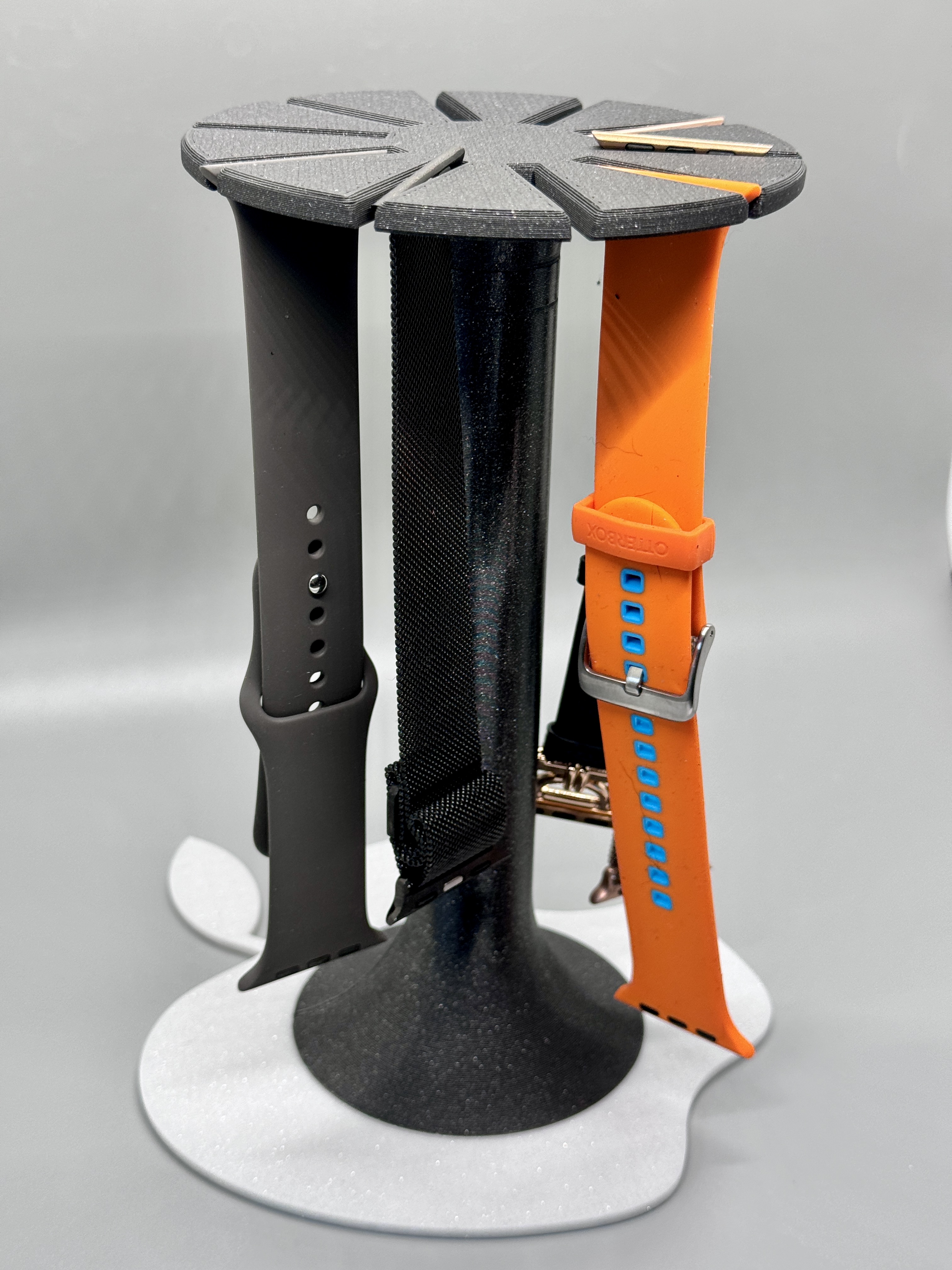 Smooth Rotating Stand for Apple Watch watch bands