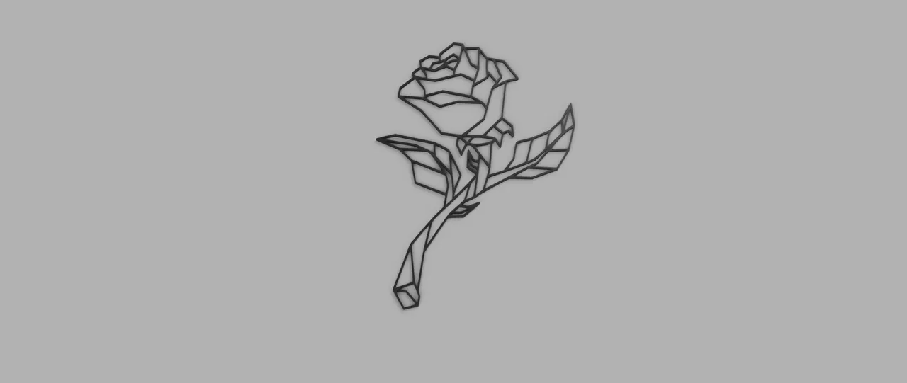 Rose by Bas | Download free STL model | Printables.com