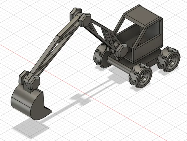 Big Excavator Bagger