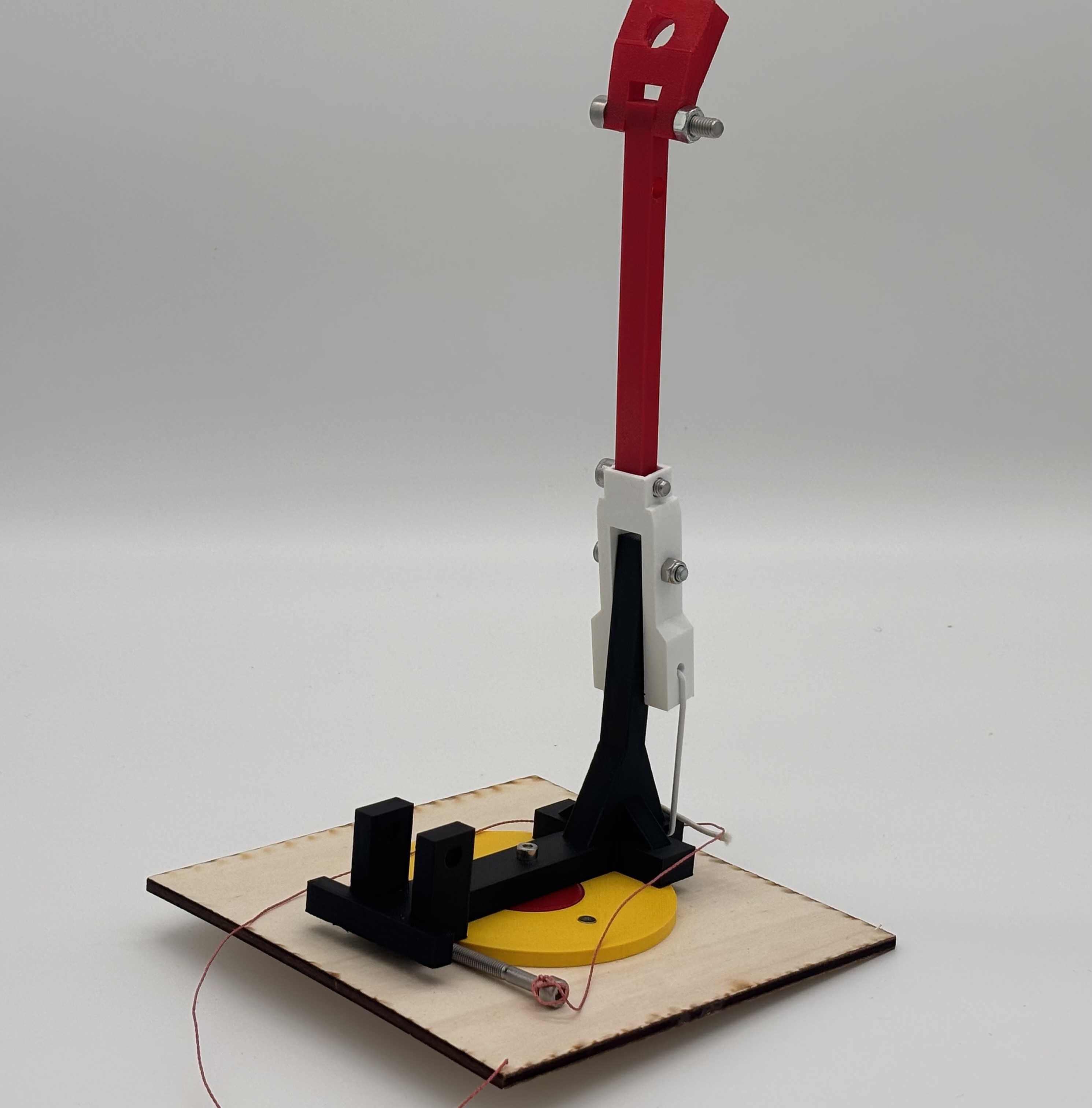 Miniatura 3 do modelo 3D Rotary Trebuchet System
