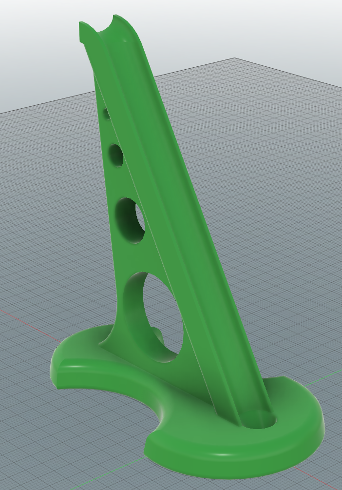 Glass Pasteur Pipette Holder by Wahsnorc Download free STL model