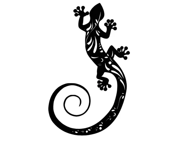 lizard - wall art