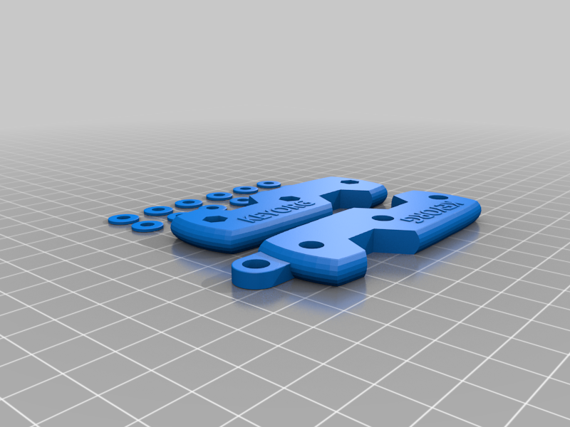 Miniatura 3 do modelo 3D Key Organizer