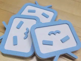 Bilibili logo & TV collection by Andrey Orlov | Download free STL