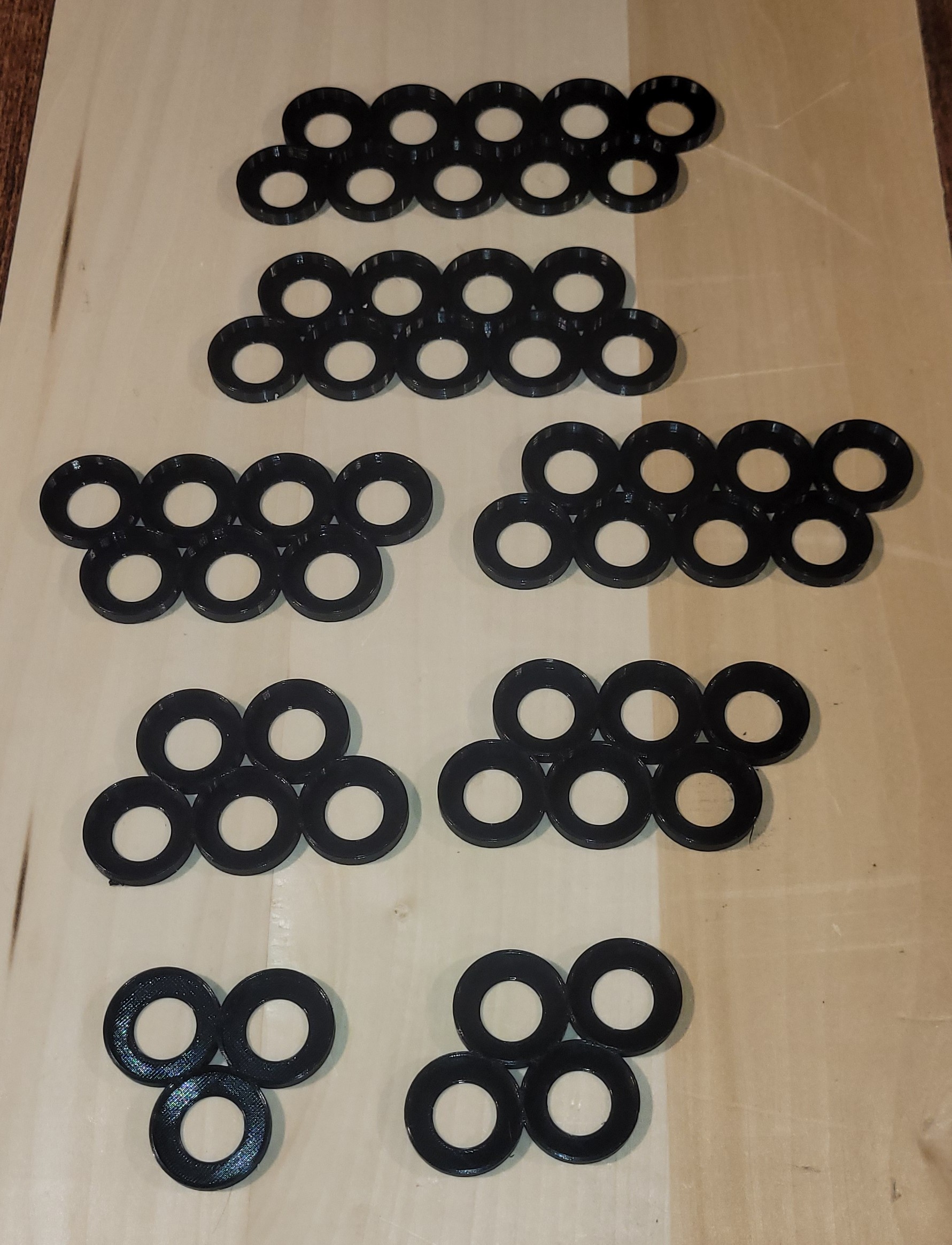 25 mm movement trays - round base - double line - close formation